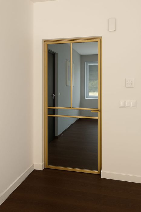 Drzwi loftowe • Ścianki szklane • Przeszklenia na wymiar