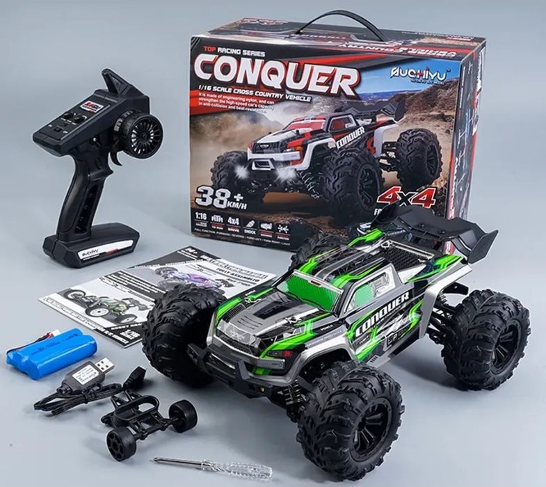(НОВЫЙ) Радиоуправляемая машина Дрифт 4WD 50км