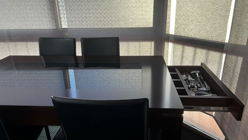 Mesa sala extensível