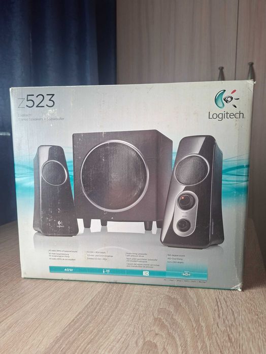 Głośniki Logitech Z523 | 40W RMS | Komplet