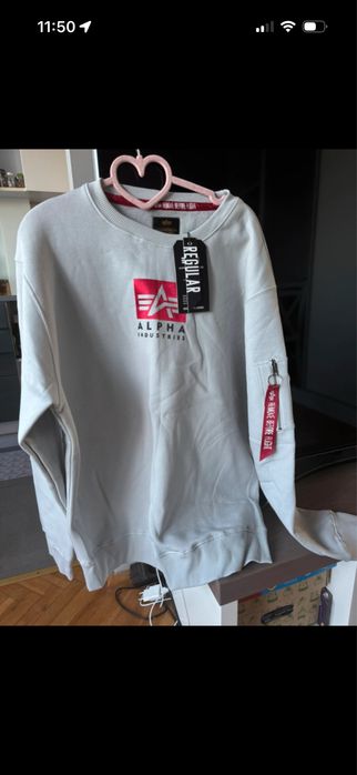 Bluza alpha industries nowa z metką