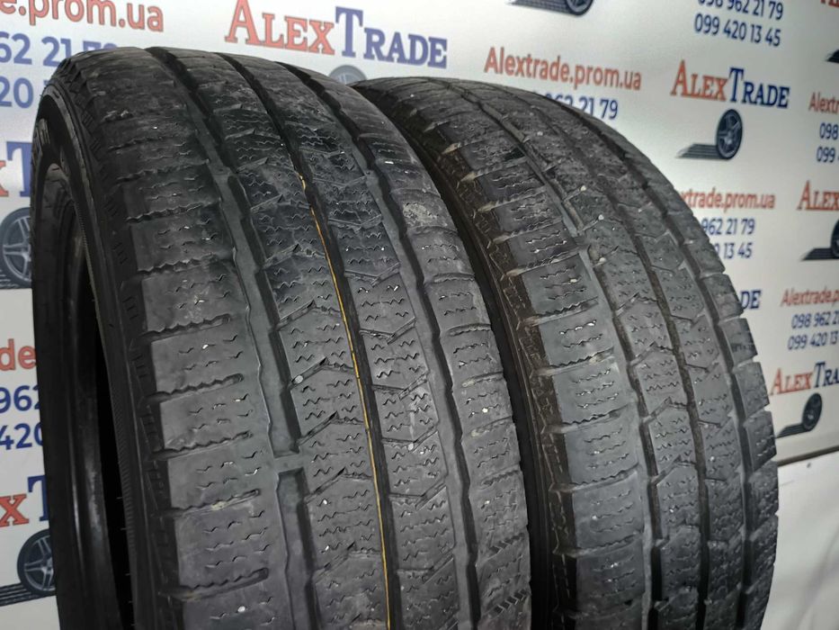 2 шт 215/65 R16C цешка Nexen WinGuard WT1 зимові шини б/у, 7 мм
