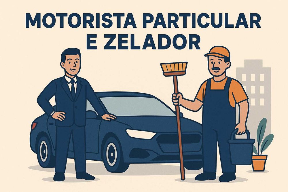 Motorista Particular & Zelador de Confiança para Família