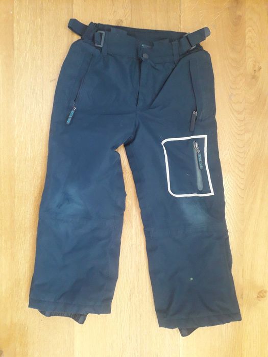 Spodnie narciarskie, śniegowe, nieprzemakalne, 110