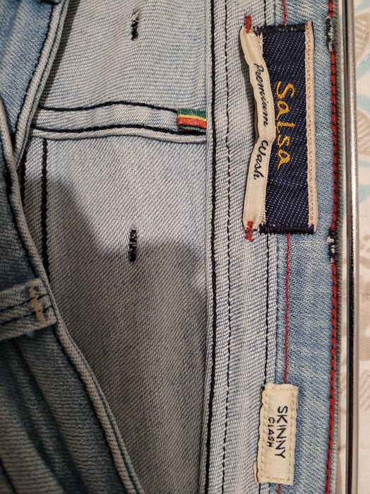 Jeans Salsa Clash Skinny Premium Wash 30 (Homem)