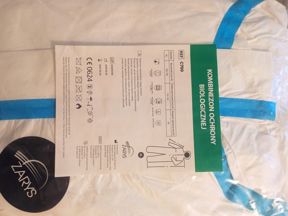 BHP kombinezon ochronny CAT III 10szt