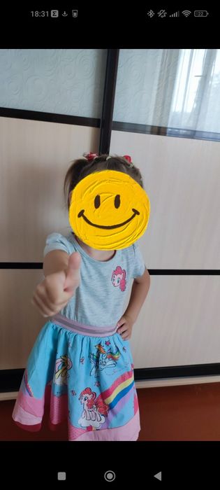 Платья летние для девочки р. 86-98