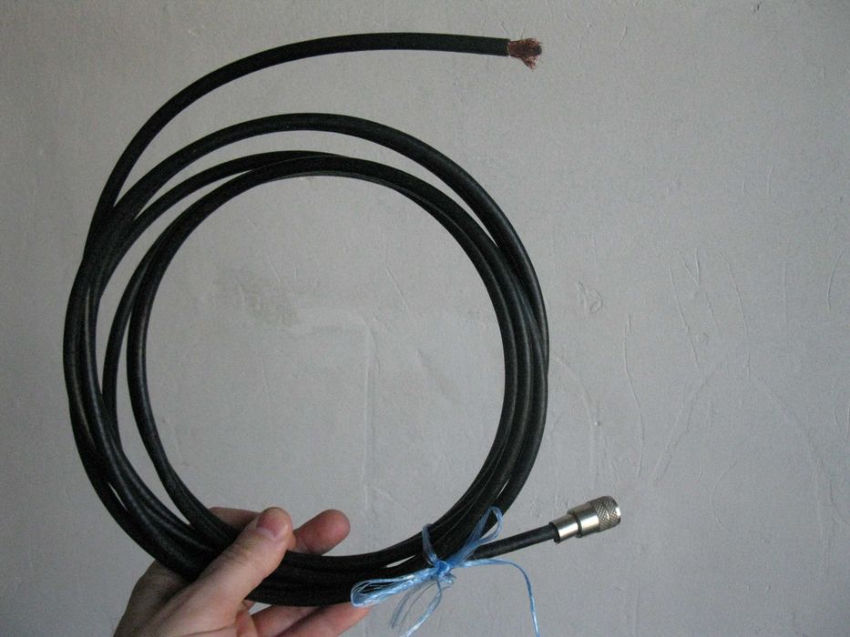 Кабель антенный для раций с разъёмами есть 2 отрезка оба по 4.82 метра