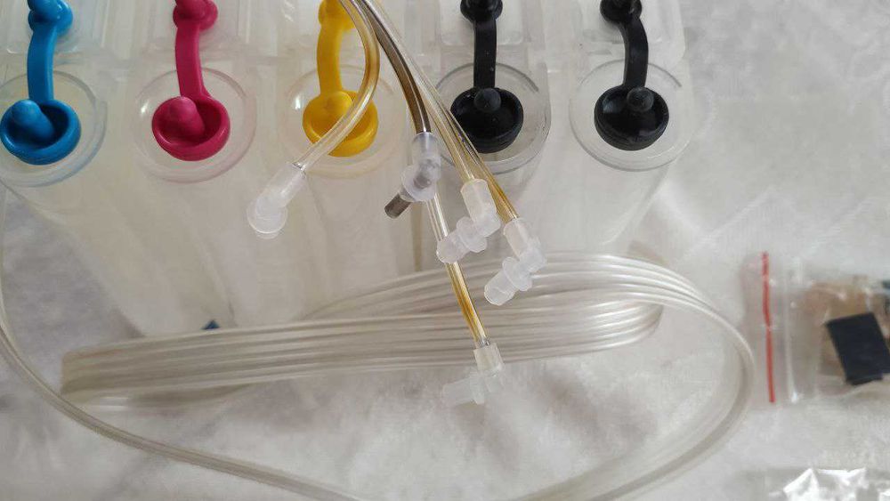 Продам СНПЧ для Canon PIXMA iP4200 + бумага 10х15