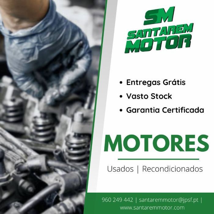 Motores Usados e Recondicionados - Peça o seu Orçamento