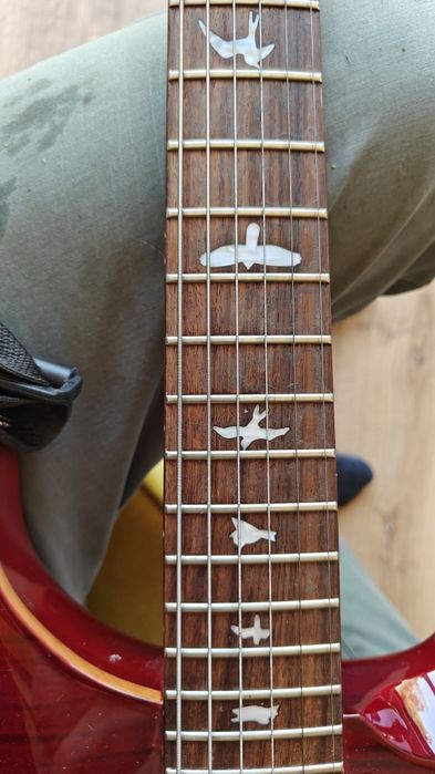 PRS Gitara elektryczna barytonowa SE 277, szkarłatna czerwień