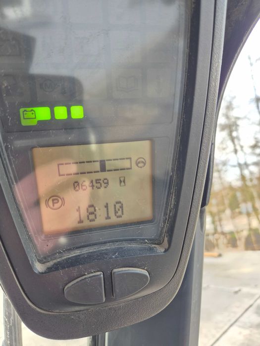 Wózek widłowy elektryczny Linde E16 maszt triplex tylko 6456mth bateria 2022  rok