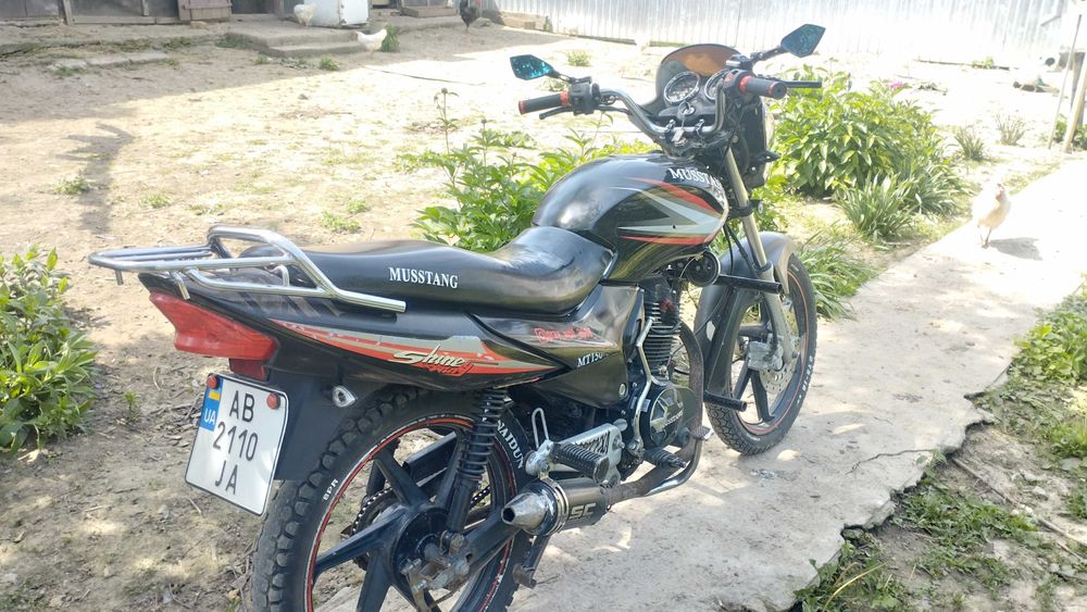Продам мотоцикл  Мустанг 150 мт-6 присутній Торг
