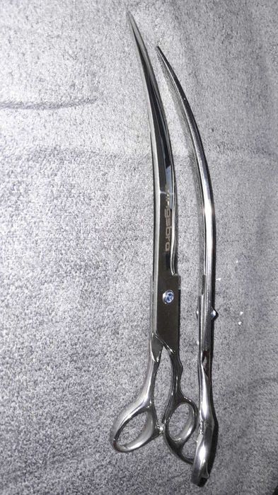 Ножиці для грумінгу контурні, 9''