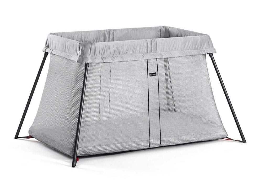Łóżeczko turystyczne BabyBjorn Light Grey p27ony