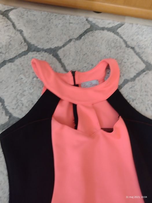 Sukienka mini neonowa