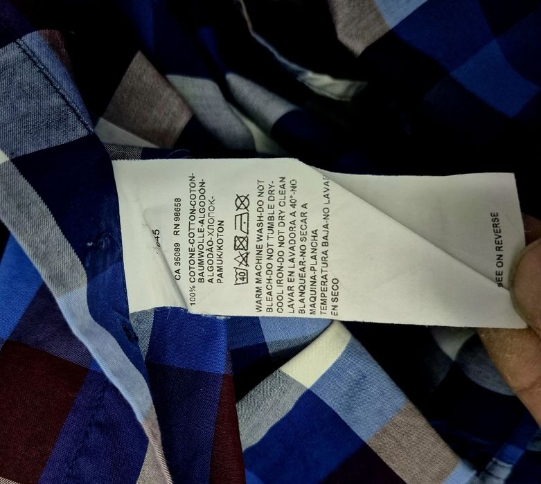 PAUL & SHARK roz. 45 3XL koszula premium super stan made in italy