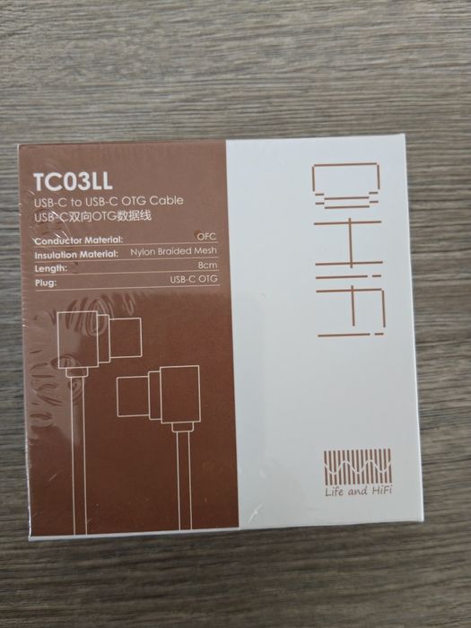 Новые кабели от DDhifi TC03LL 10cm