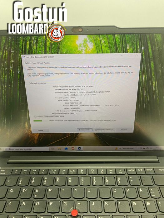 Laptop Lenovo ThinkPad E14 Gen 5 Ryzen 3 7330U 16GB 256GB SSD