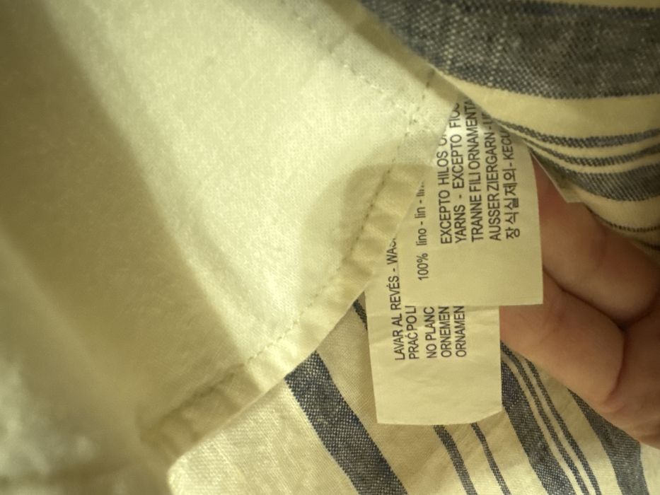 Рубашка лен 100% , Zara