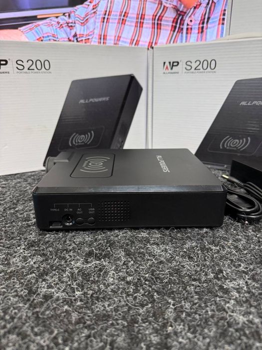 Зарядна станція портативна ALLPOWERS S200 154Wh /220В /Нова/ гарантія 1 рік