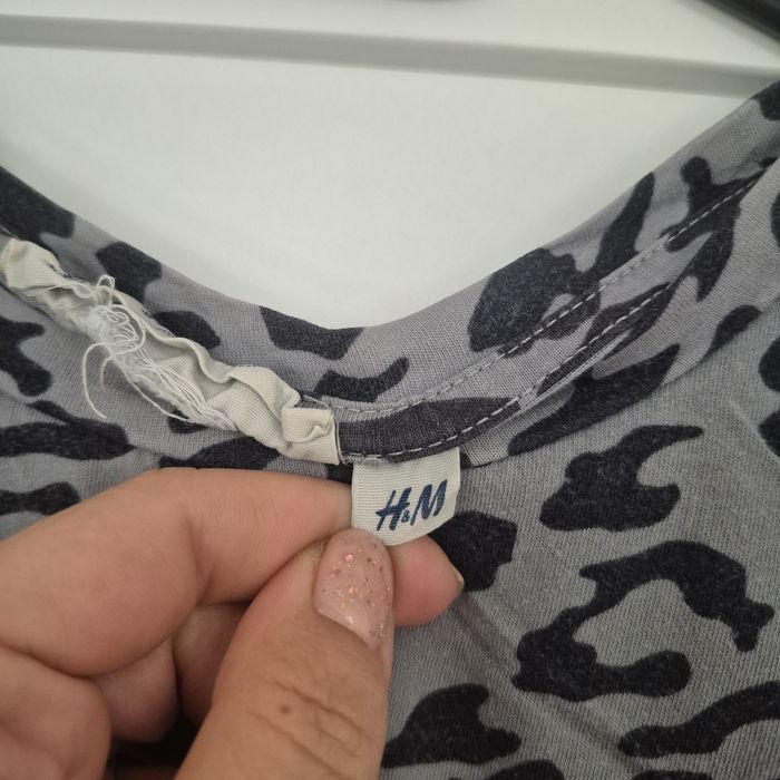 Bluzka, tshirt damski, panterka, H&M, r S