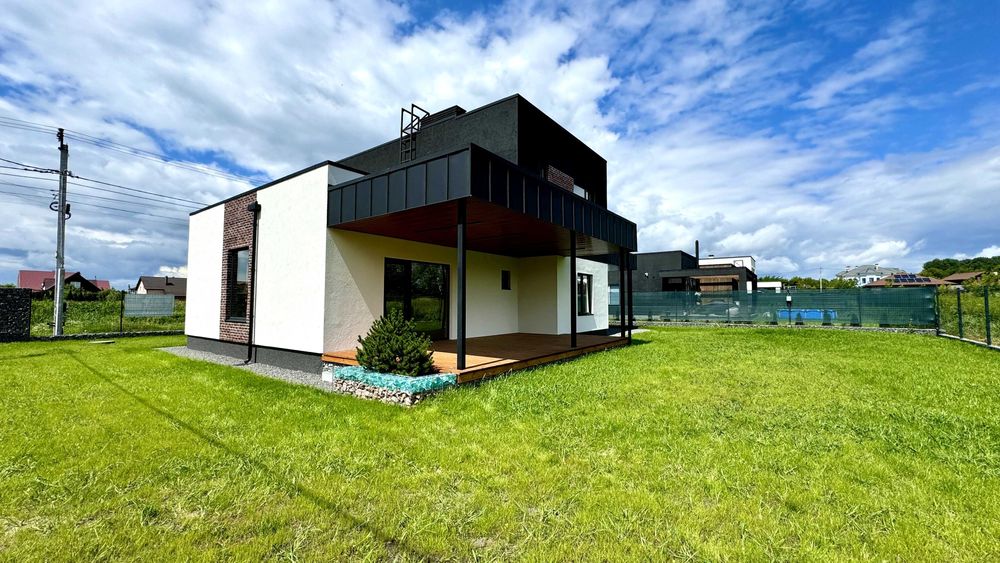 Ексклюзивний двоповерховий будинок 154м2 + 64м2 тераси у с. Шевченкове