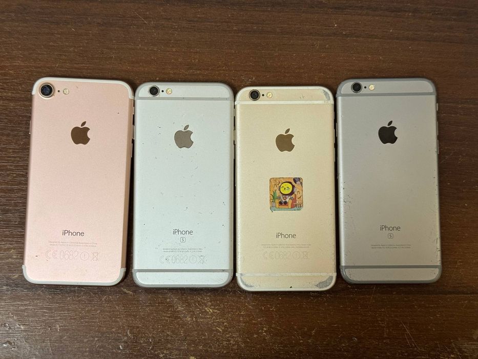 iPhone 6s , 6 , 7 лот айфонів

Всі реагують на зарядку окрім iPhone 6