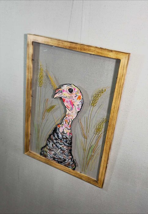 Obraz - INDYK - A3 / handmade