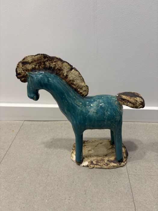 Koń ceramiczny figurka