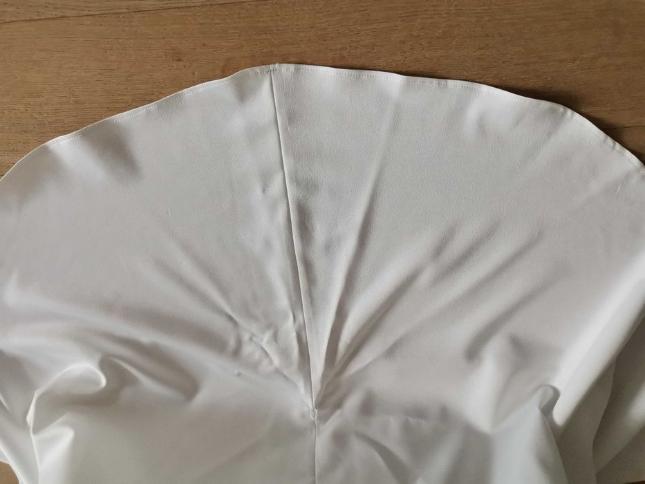 Suknia ślubna prosta minimalistyczna Katarzyna Januszewska