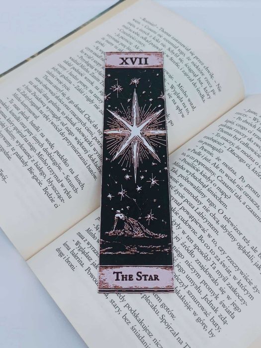 Zakładka do książki Tarot – XVII Gwiazda (The Star)