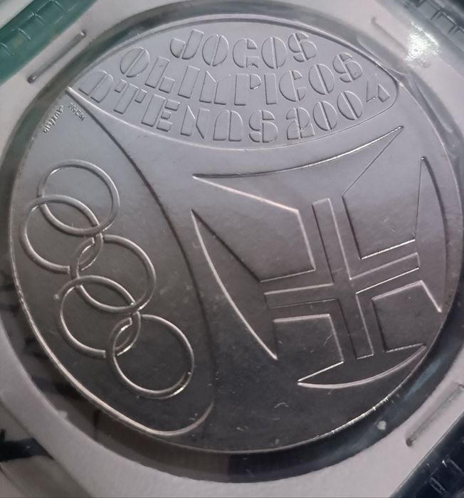 2004 – Portugal – 10 euros – Jogos Olímpicos de Atenas. - Prata