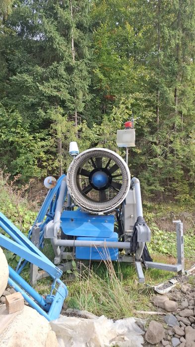 Ретрак, снігові пушки