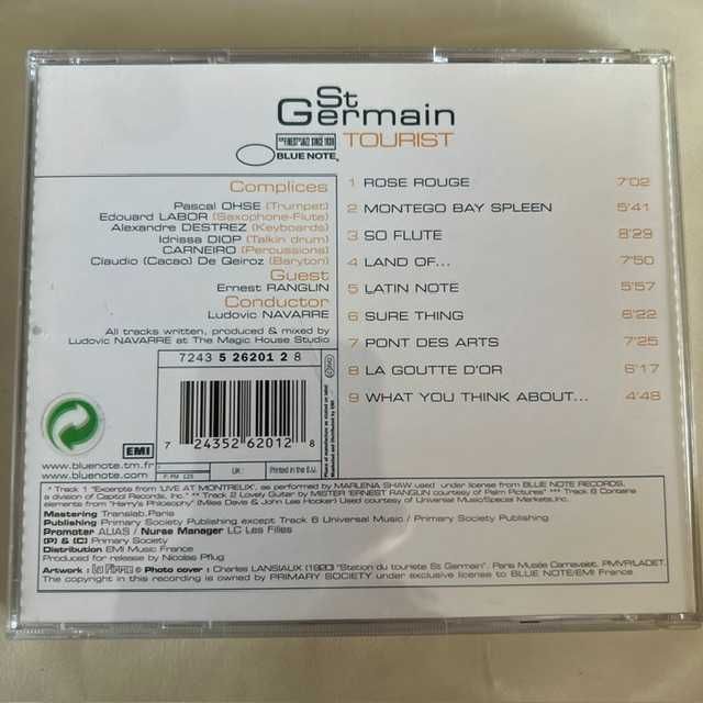 St. Germain: Tourist CD
