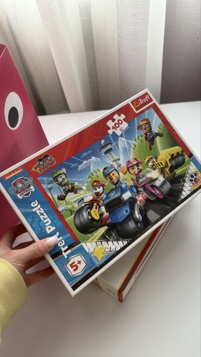 Дитячі пазли Щенячий патруль 9 коробок