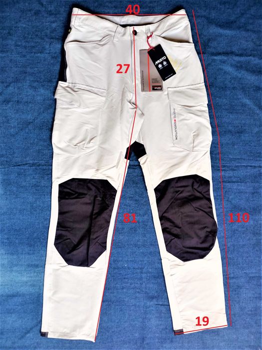 Spodnie pokładowe cargo Musto Evolution Performance UV Platinum r. 30R