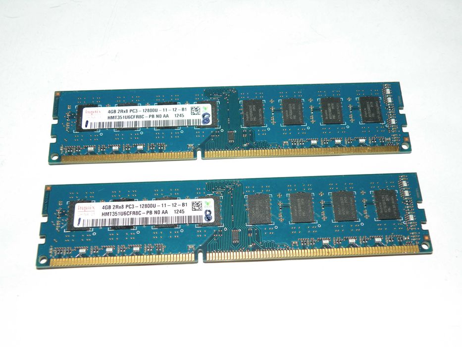 Pamięć ram DDR3 PC3 2x4GB Dual Zabrze  Rokitnica intel i7-3770 LGA1155