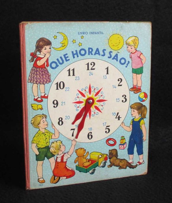 Livro Infantil Que Horas São? Majora Original Vintage