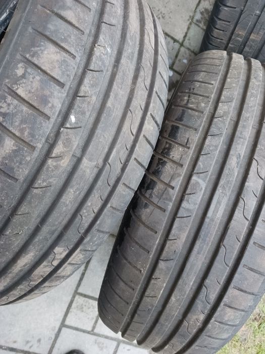 Opony LETNIE DUNLOP Sport Bluresponse FIRELLI P7 205/55 R16 7mm 2025 R