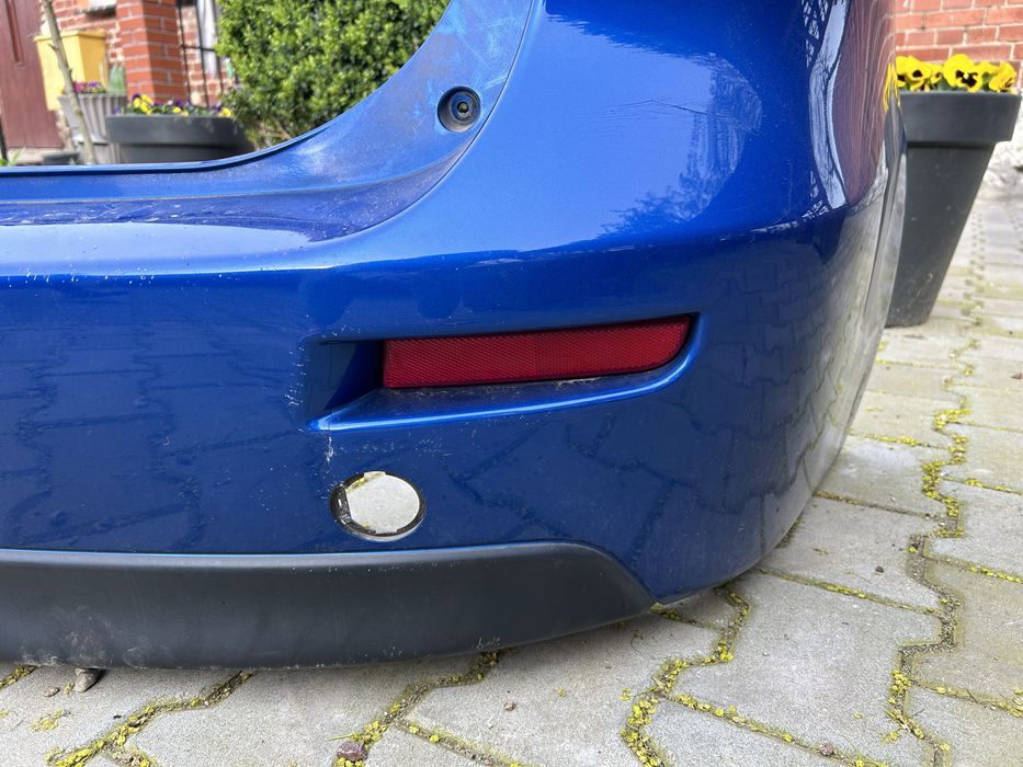Zderzak tylny Mitsubishi lancer sportback 2009 niebieski