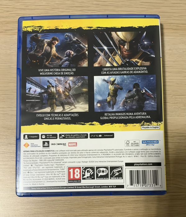 Jogo Wolverine PS5
