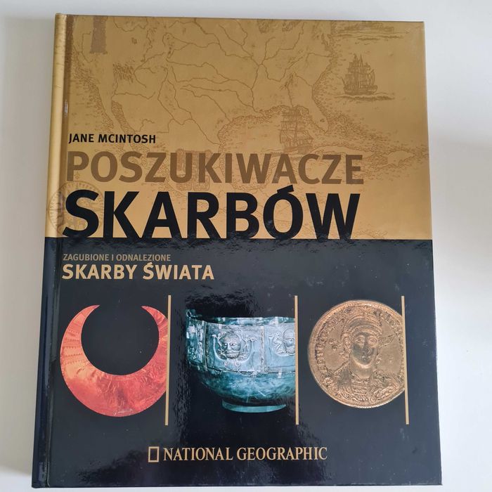 Książka album nowy POSZUKIWACZE SKARBÓW - JANE Mcintosh antyki