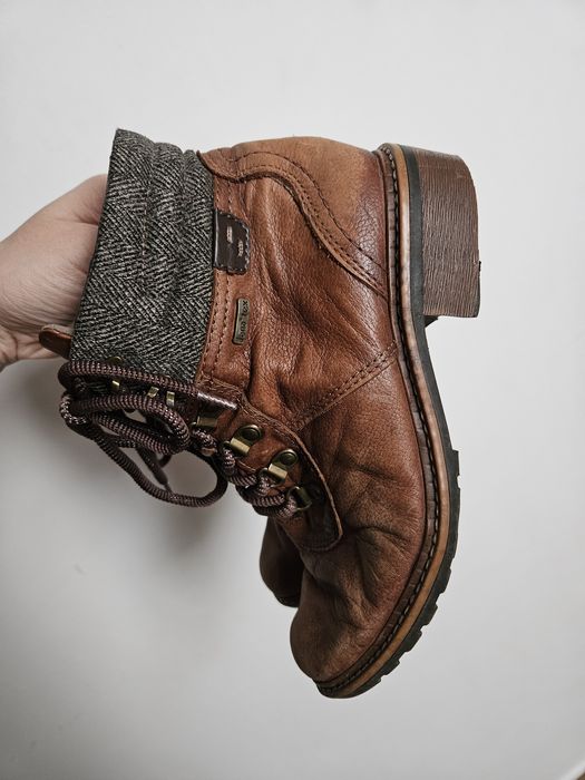 Botki skóra naturalna Jana