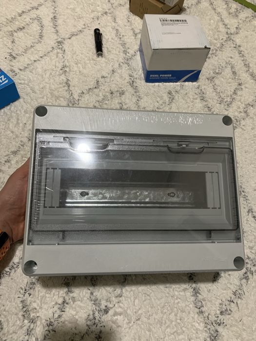 Щиток / Бокс на DIN-рейку — 12 модулів