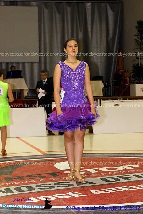 Vestido latinas Dança Salão