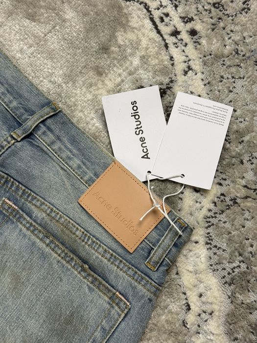 Джинсы Acne Studios bootcut relaxed fit jeans 2021 акне студио flared