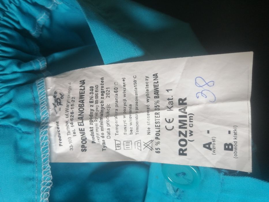 Spodnie Medyczne rozmiar M