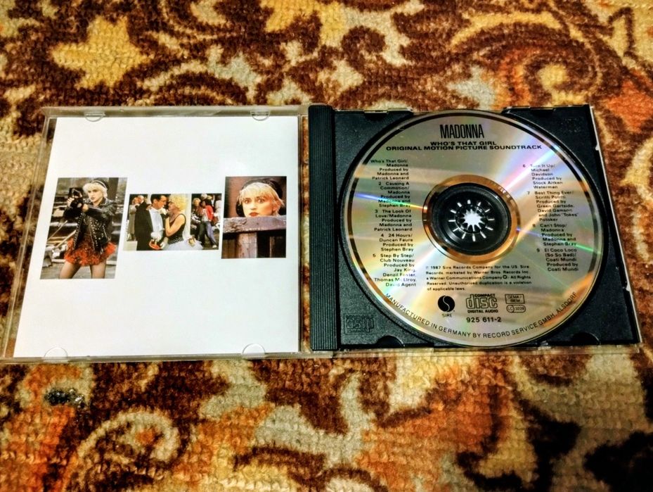Madonna - Who's That Girl Soundtrack (1987) Фірмовий CD