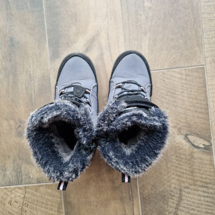 Зимові черевики термо чобітки для дівчинки 27 р. 17 см American club ч